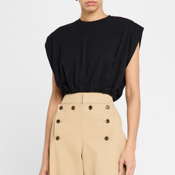 A.L.C. Tops - A.L.C. Black Crop Top
